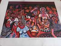 Ceregrafia pintor Malangatana n. 9/25