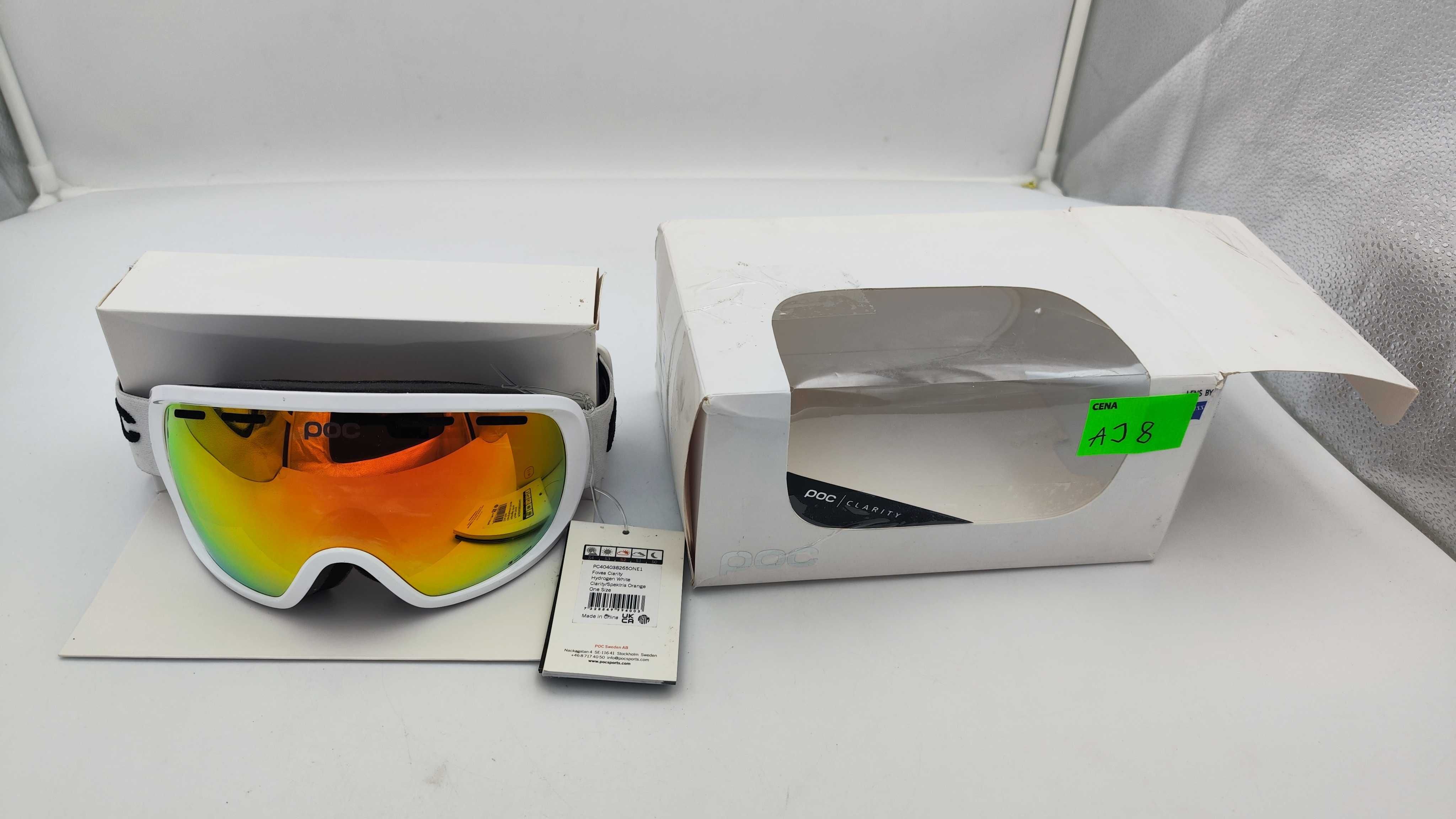 Gogle narciarskie Poc Fovea Clarity filtr UV-400 kat. 2 (AJ8)