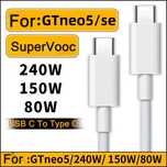 Kabel do neo GT 3/4/5 240w 2m/12A usb-c do usb-c