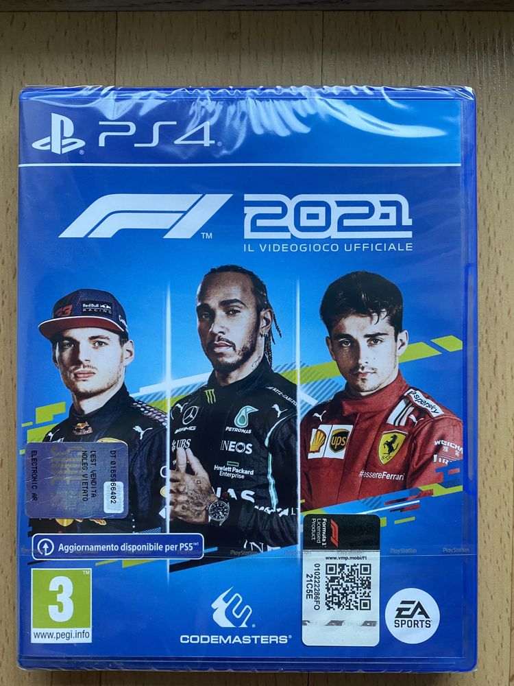 Диск F1 2021 для Ps4