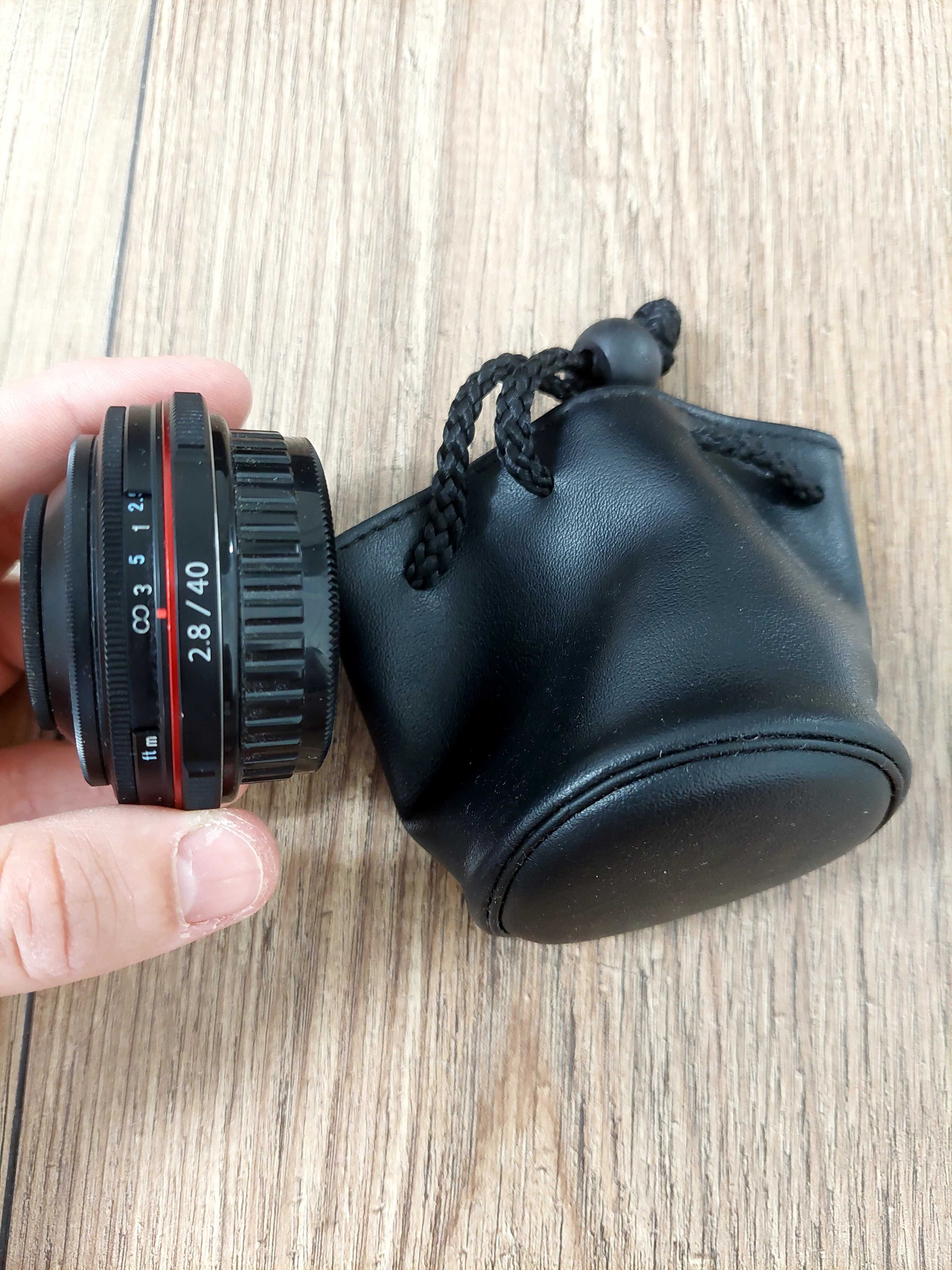 Obiektyw Pentax HD DA 40 mm f/2.8 Limited Lens (czarny)