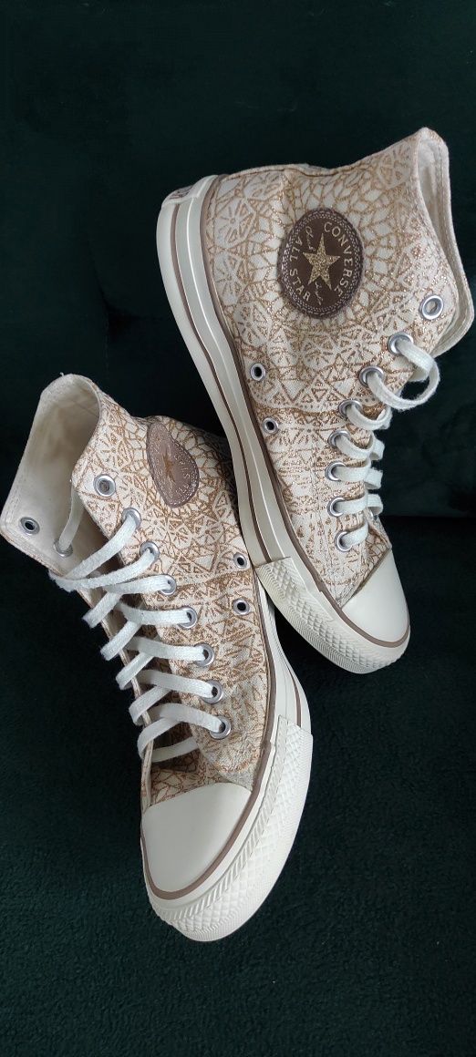 Converse All Star Metallic Gold Mandala rozmiar 40 (25,5 cm)