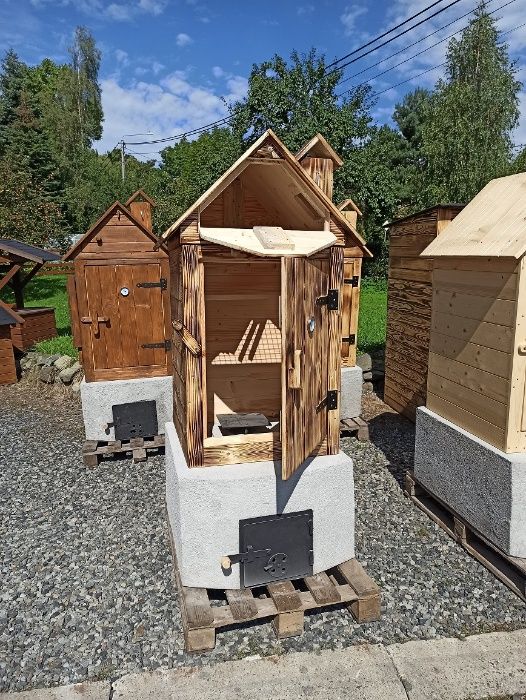 Wędzarnia ogrodowa  80\80 2w1