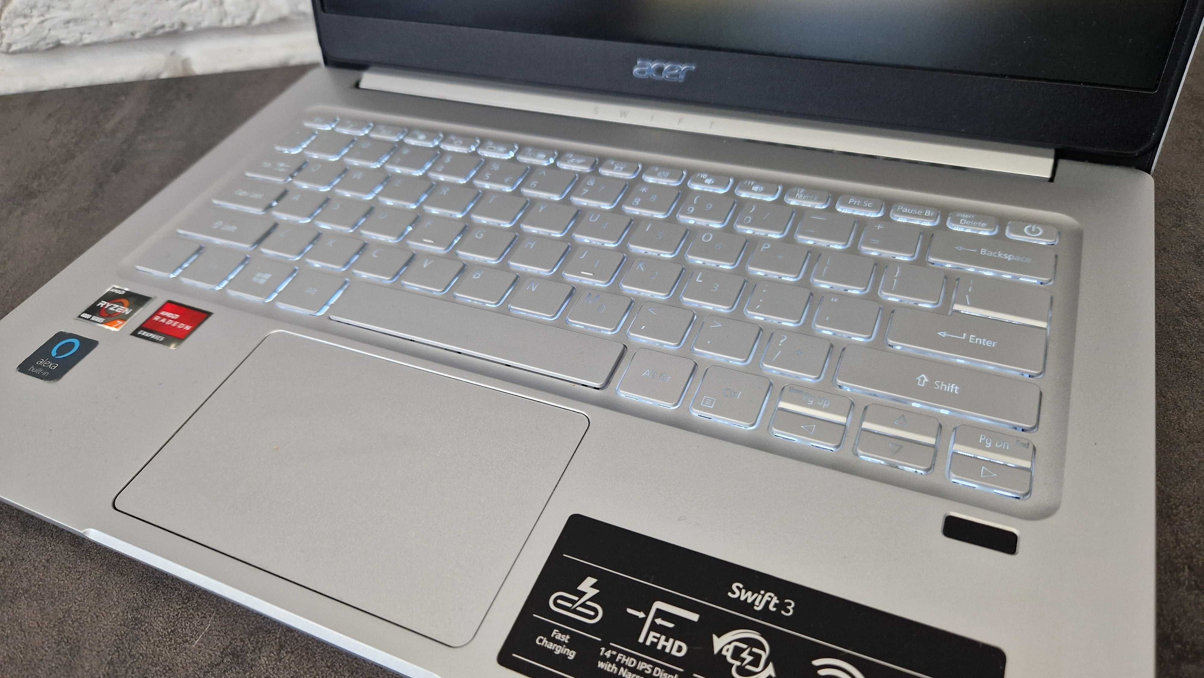 Ноутбук Acer Swift 3 /AMD Ryzen 7 4700U/8/512
