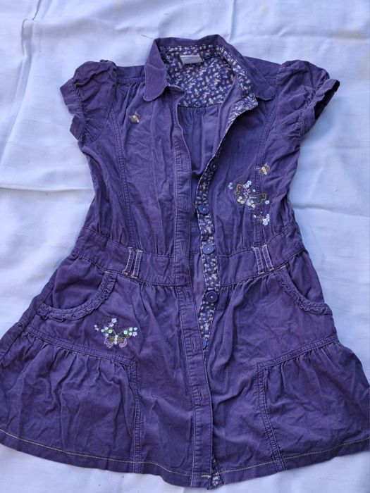 Vestido bombazina 7 anos