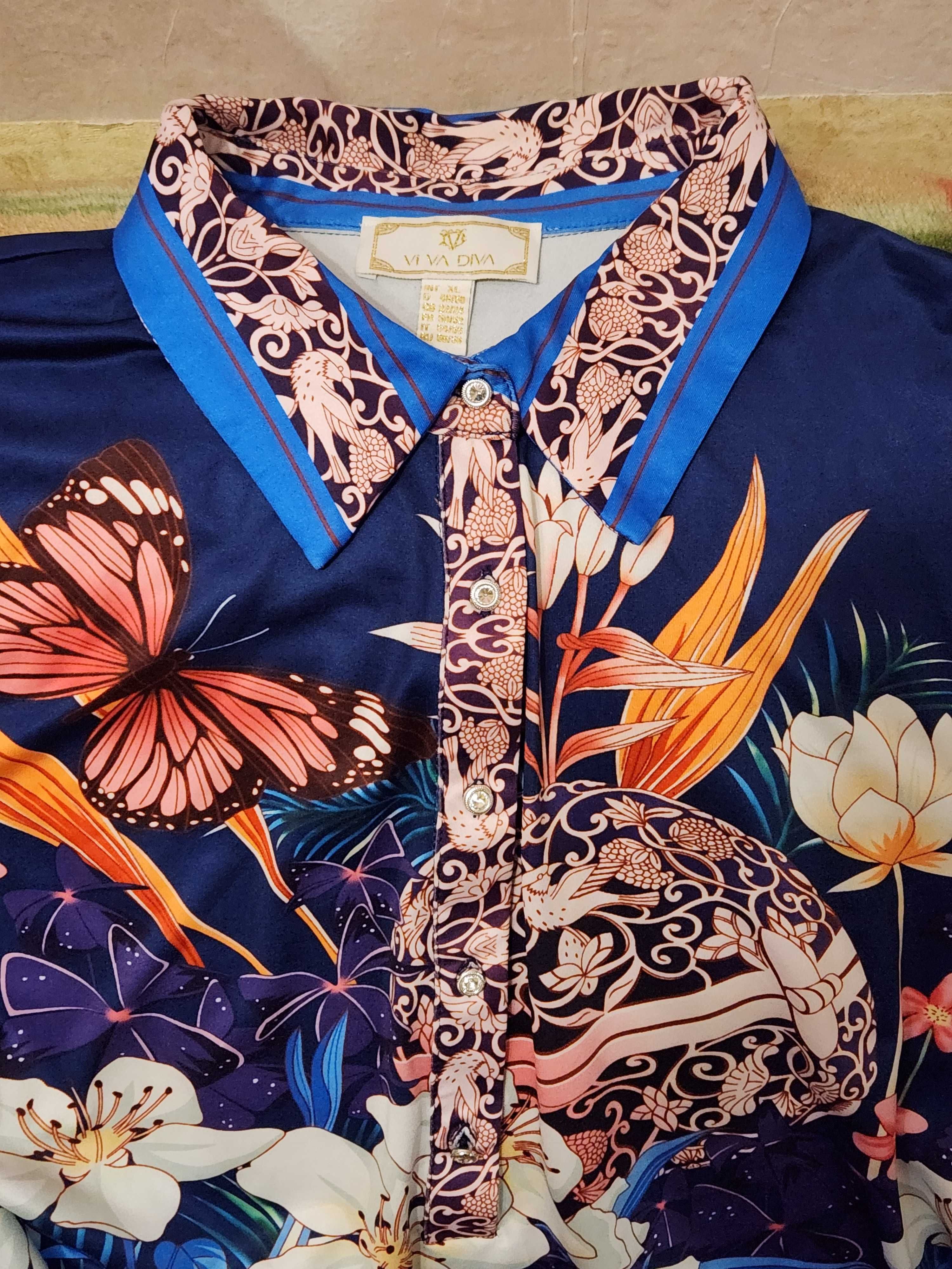 Блузка футболка кофта туника 60-62 размер