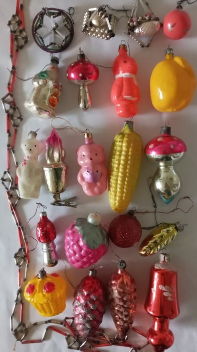 Маяк  часы обезьянка  елочные  игрушки  ссср