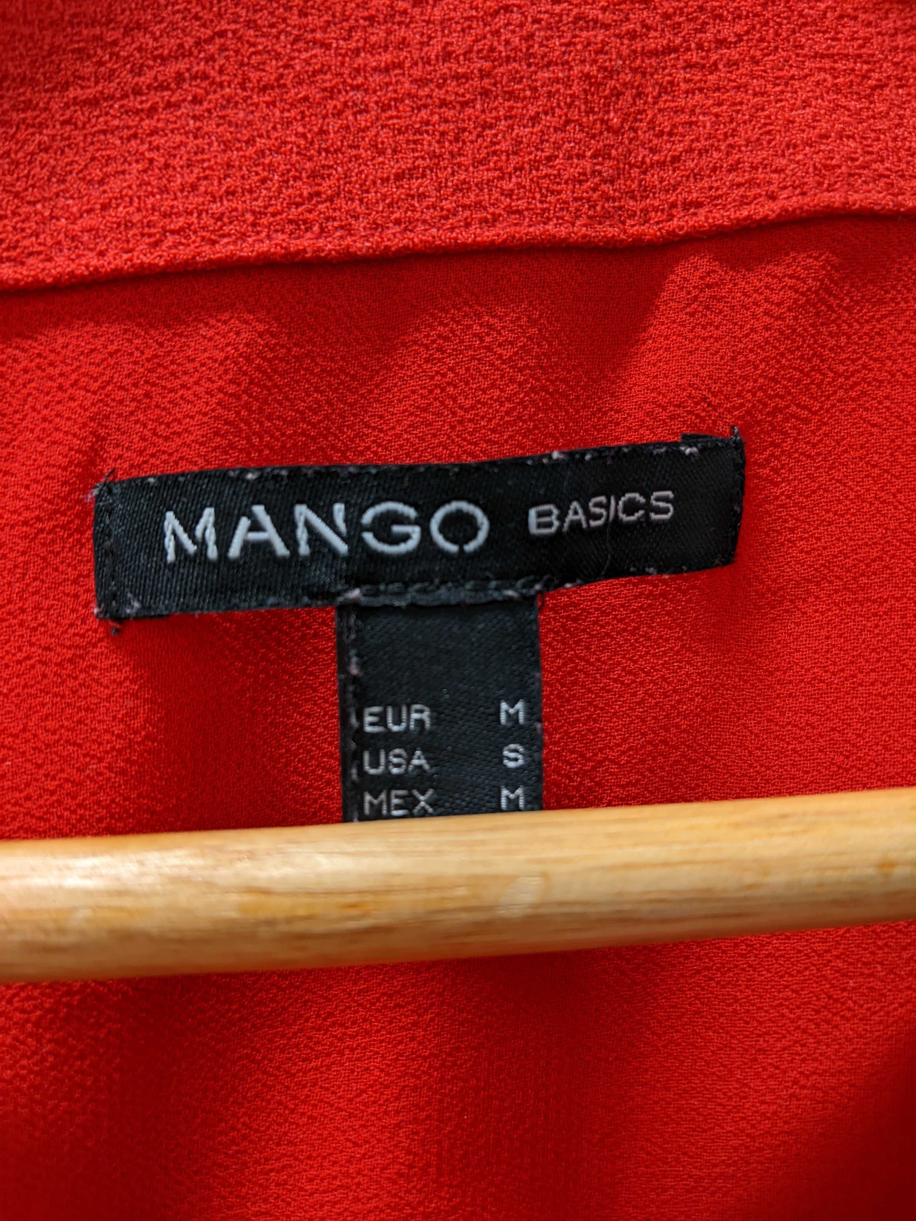 sukienka czerwona mango M