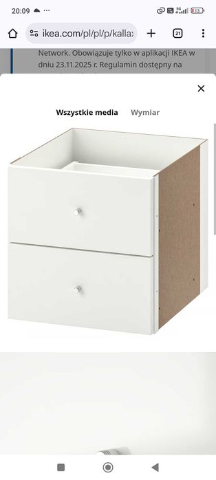 Szuflada kallax ikea