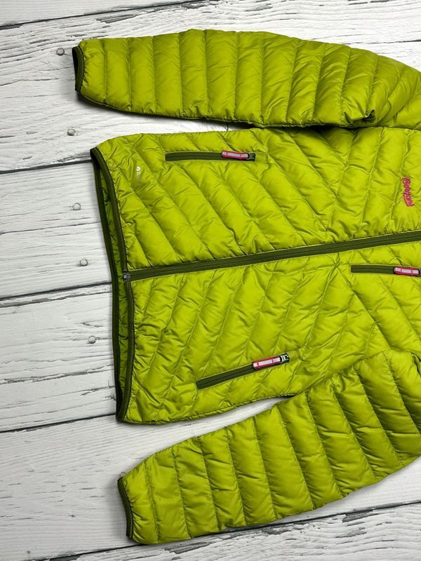 Bergans Josten Down Puchowa Kurtka Dziewczęca Pikowana Logowana r. 152