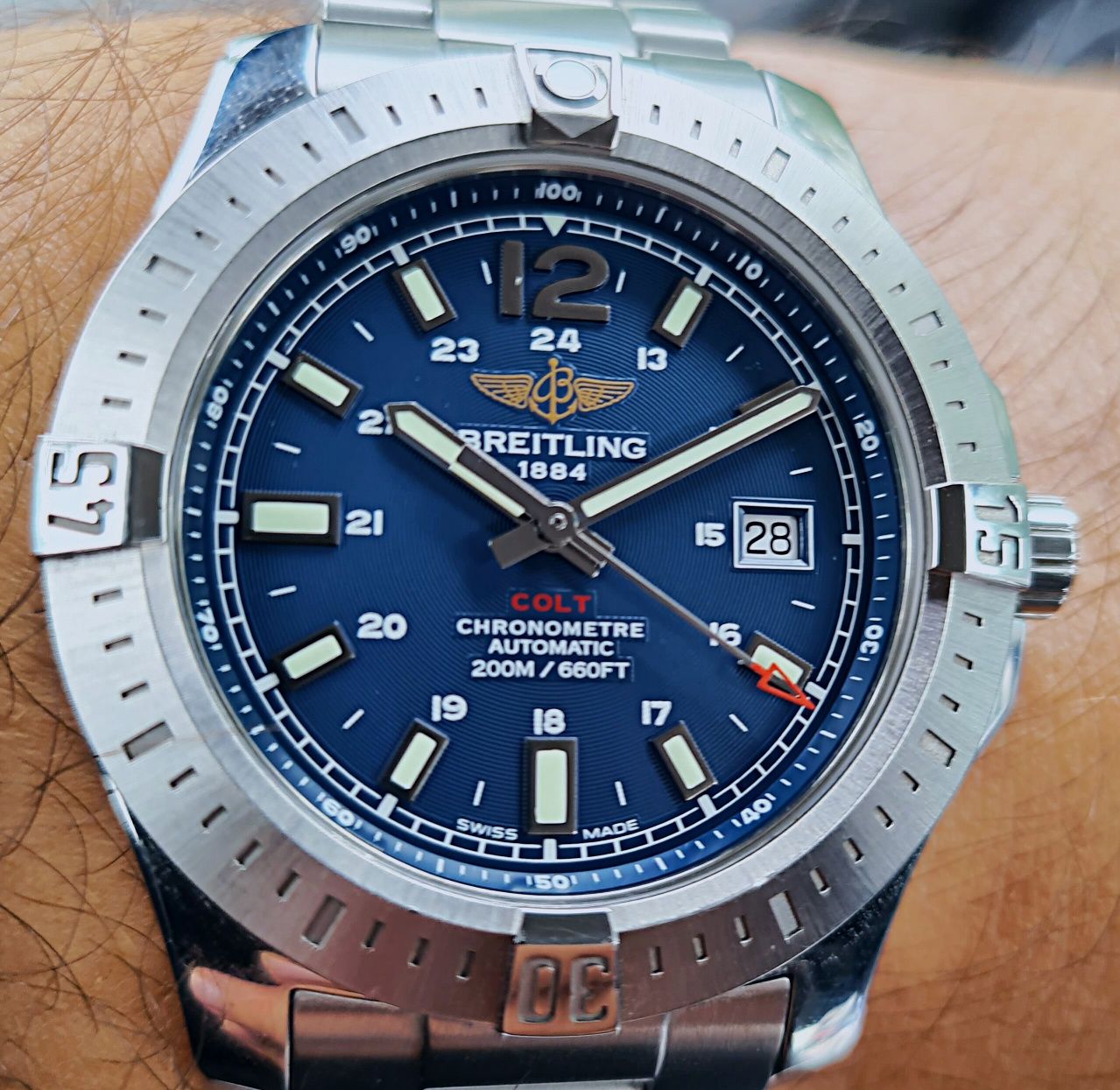 Breitling Colt A17388 Blue