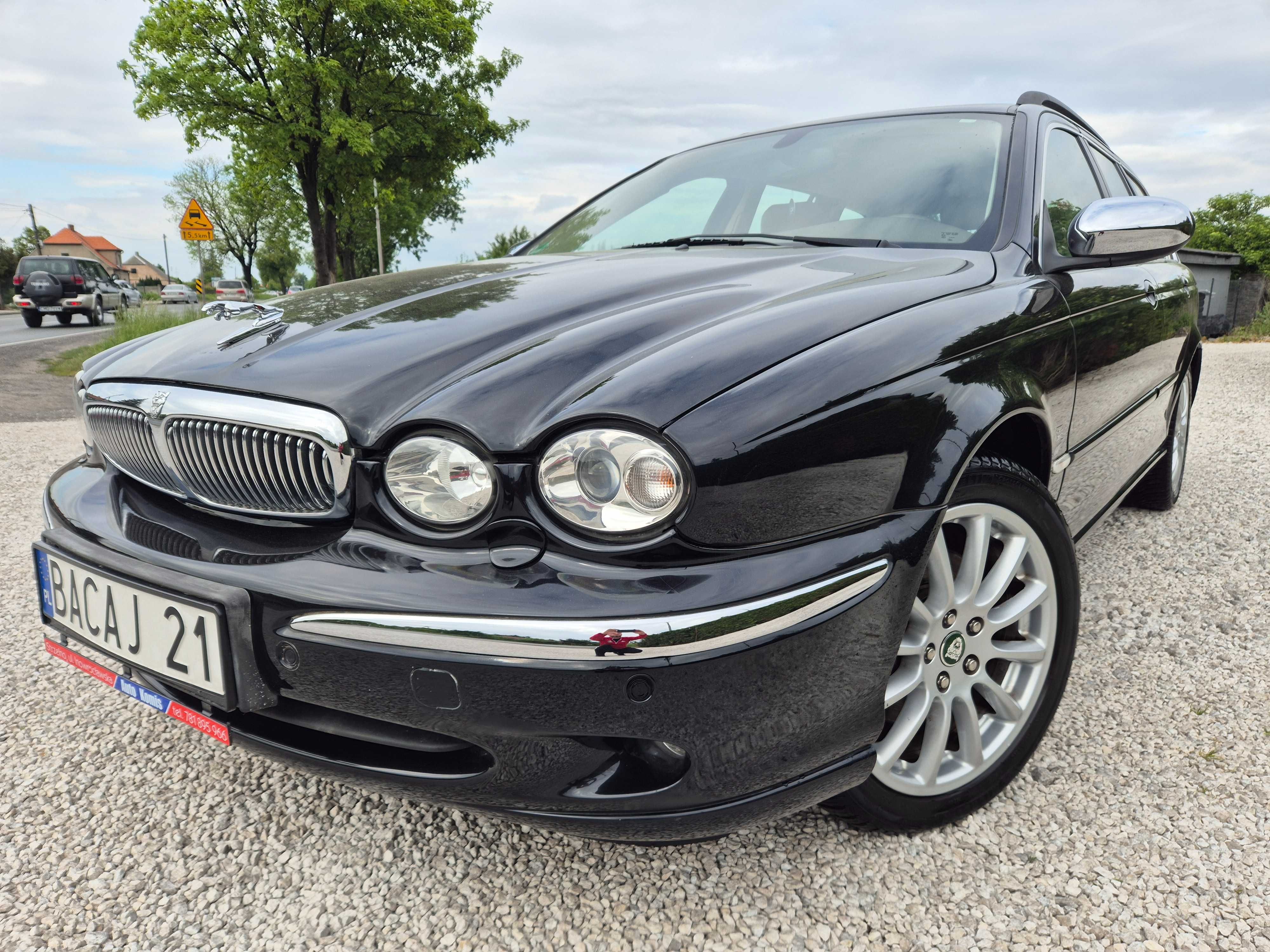 JAGUAR X-TYPE Tylko 119000 Tys Km Navi Klima Xenon Alu 2 Klucze Serwis