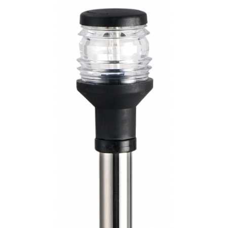 Lampa Topowa 60 cm Nierdzewna Czarna Obudowa Osculati