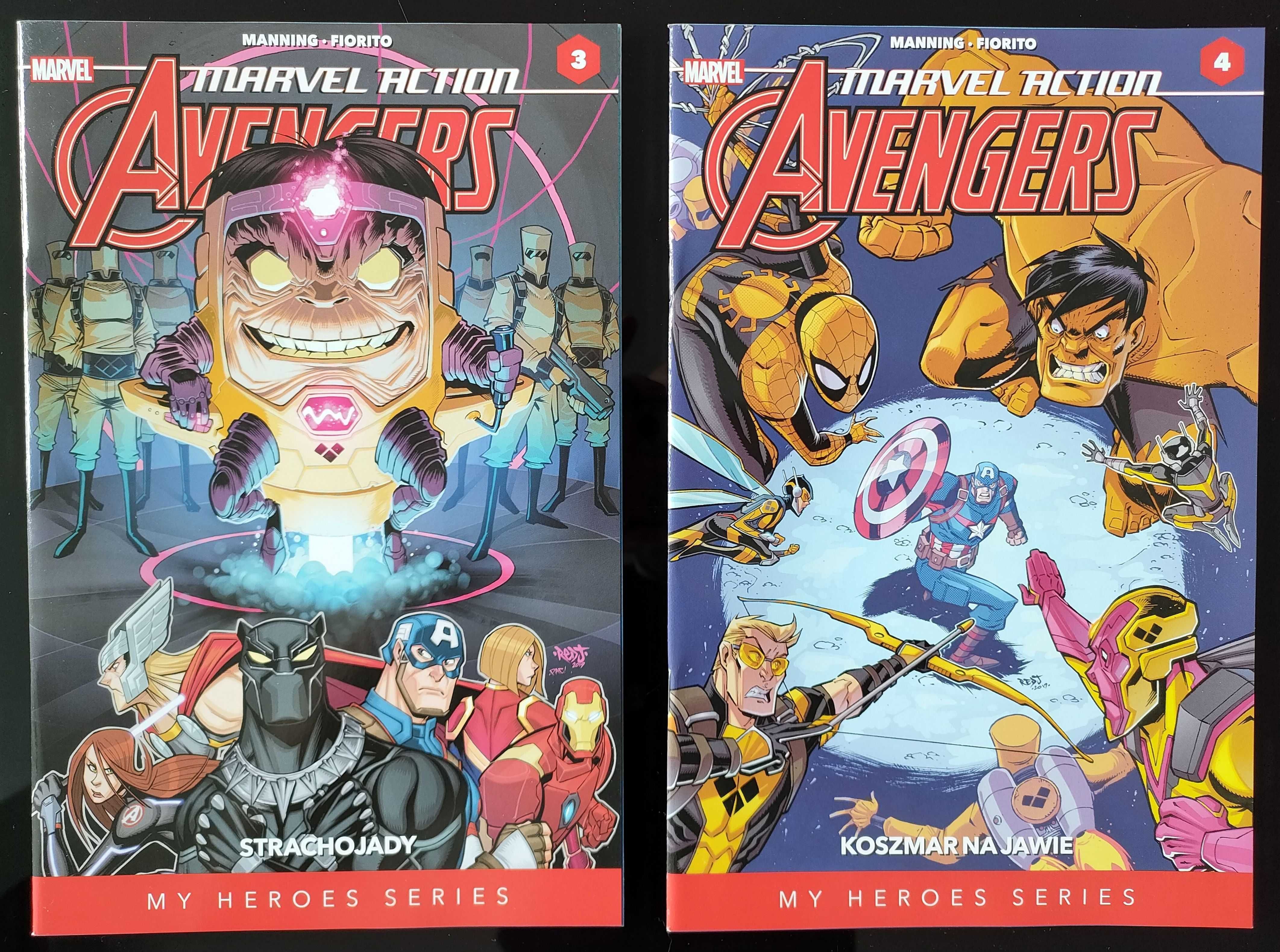 Marvel Action - My Heroes Series - 10 komiksów (komplet) - Super stan!