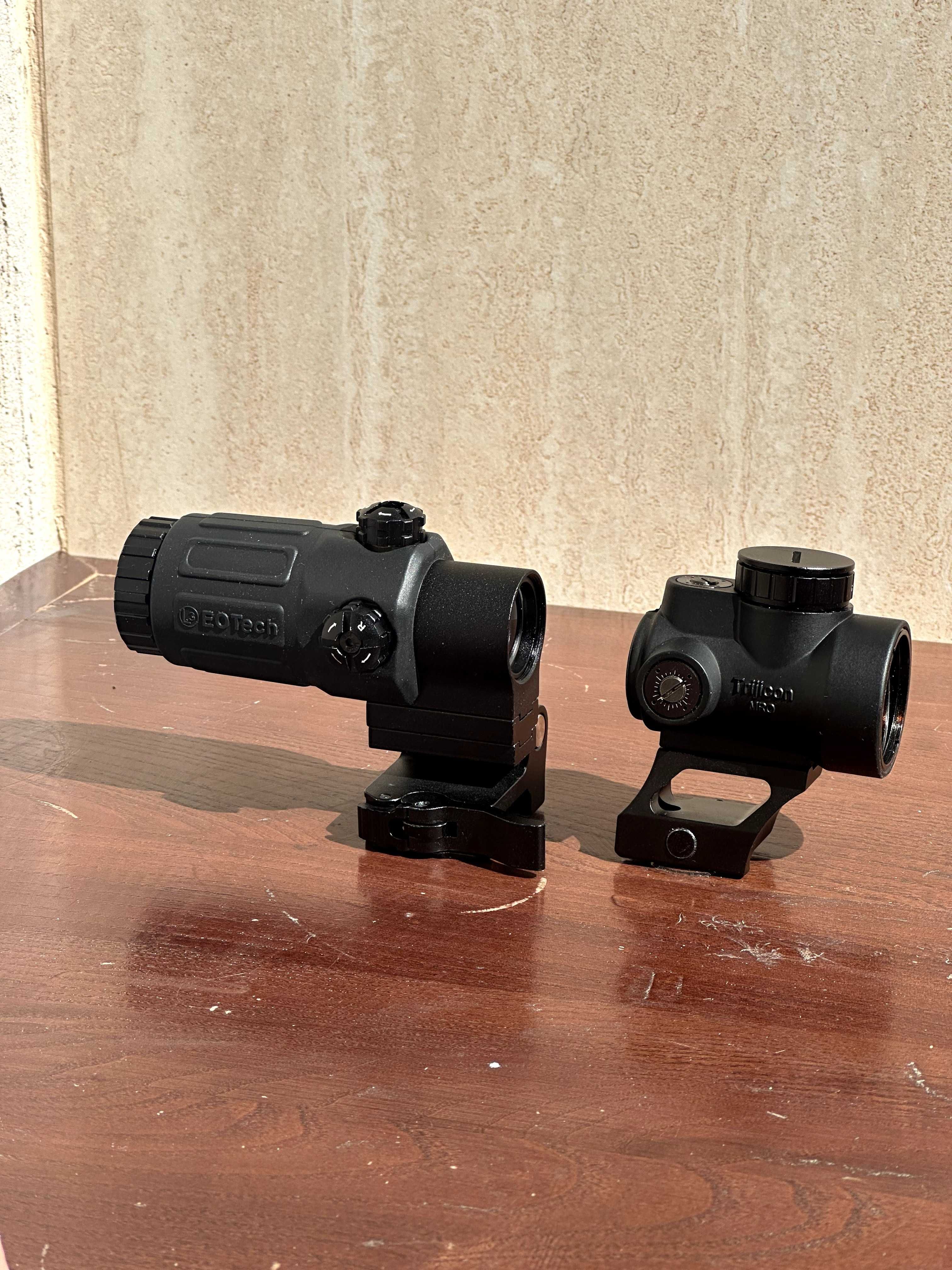 Набор Коллиматор Trijicon MRO и магницефер Eotech G33
