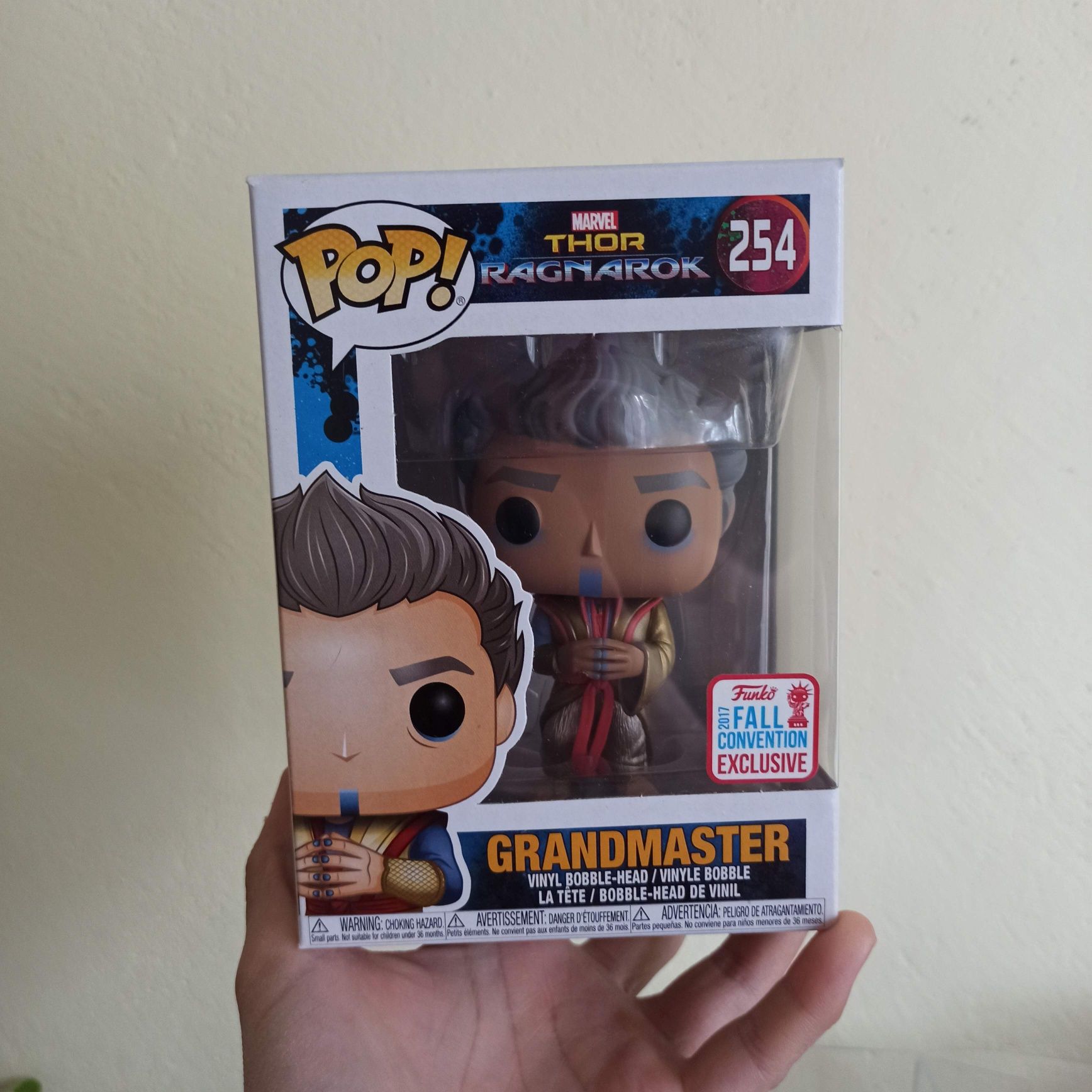 Funko pop Guardians of the Galaxy Grand master Marvel Thor Ragnarok