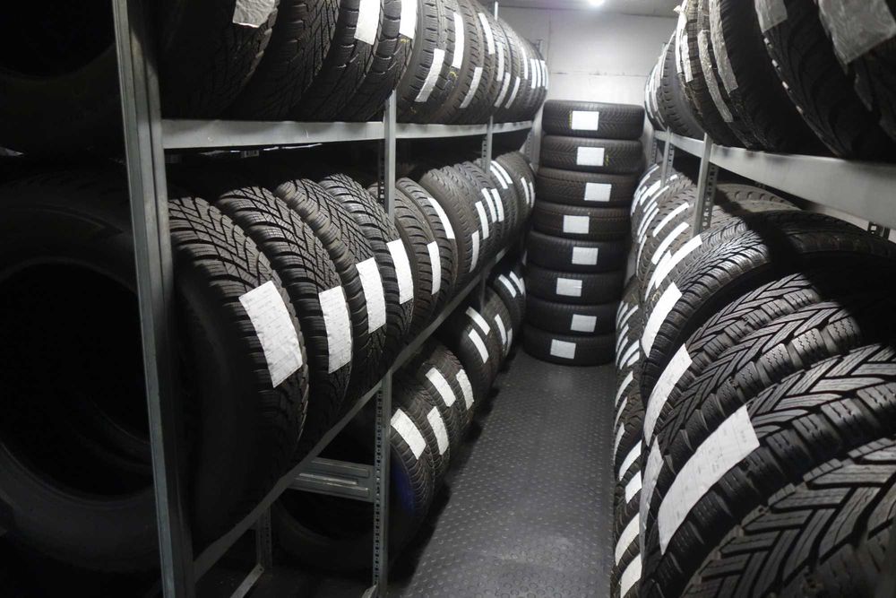 Opony zimowe letnie używane 15"