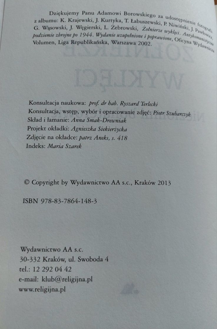 Bitwy Wyklętych, Żołnierze Wyklęci 2 książki