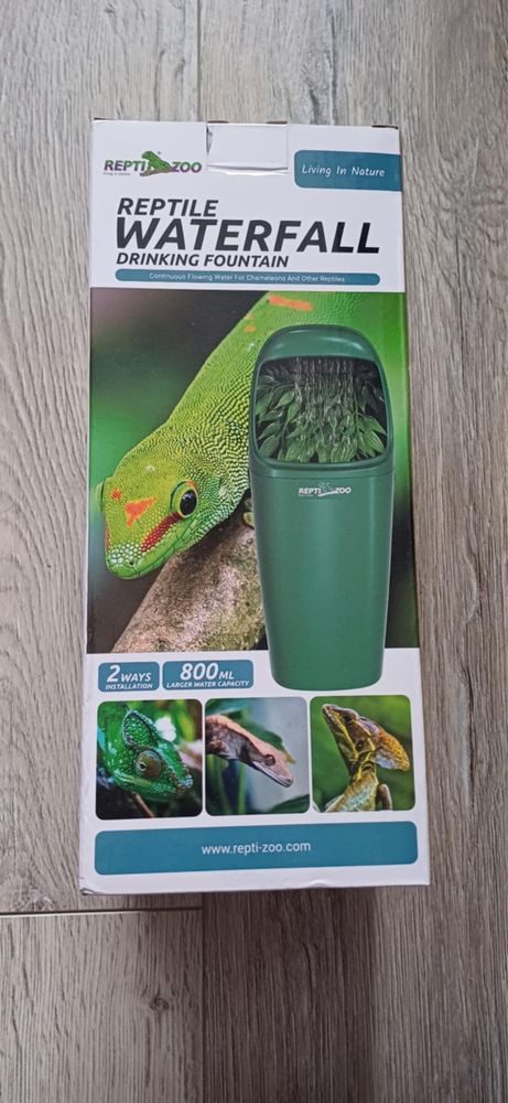 Wodospad dla kameleona poidło dla kameleona Repti-zoo waterfall