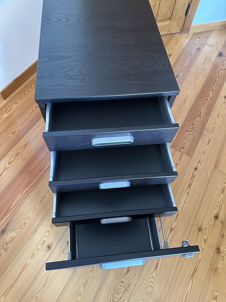Bloco de gavetas Galant Ikea