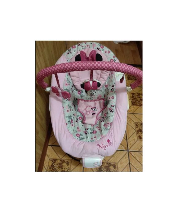 Кресло шезлонг качалка гойдалка для детей манеж детский с мелодиями