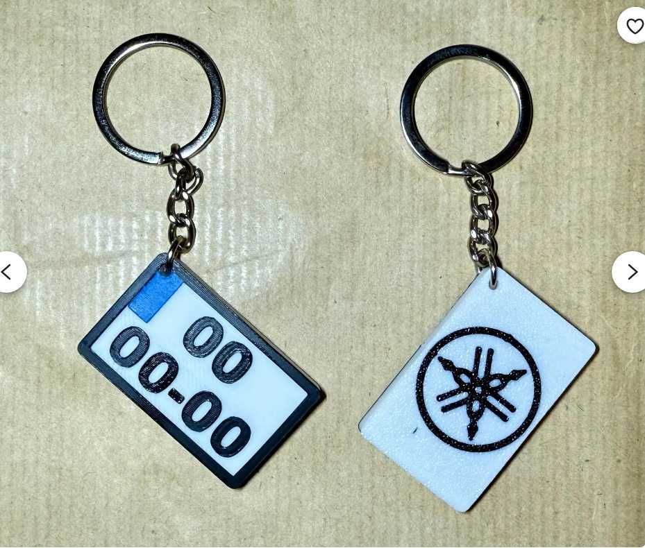 Porta chaves personalizados mota