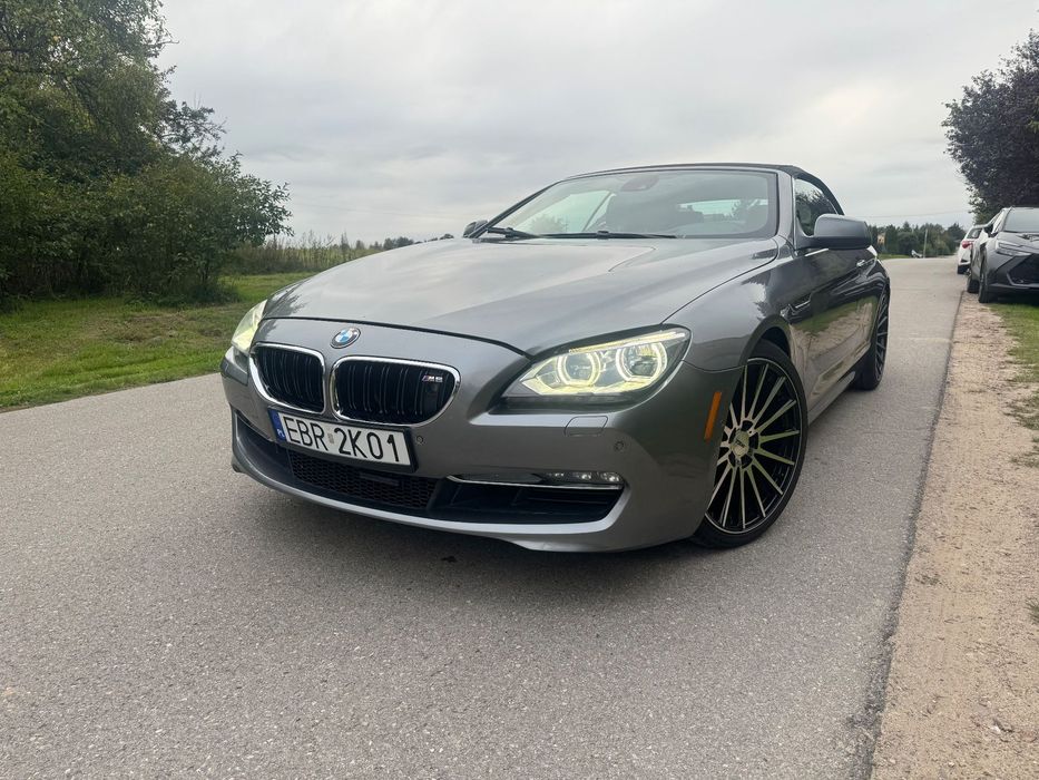BMW Seria 6 4.4 V8 szybkie cabrio
