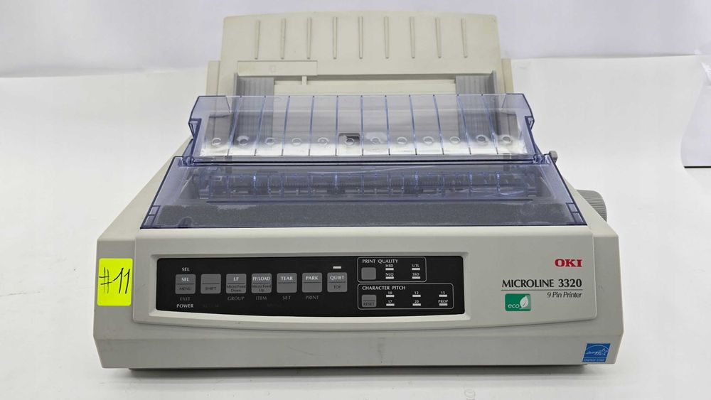 Drukarka Igłowa OKI MicroLine 3320 USB A4 9Pin druk samokopiujący #11