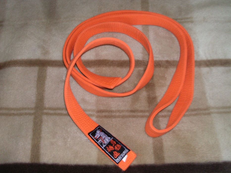Пояс памаранчевий MATSURU 260 см