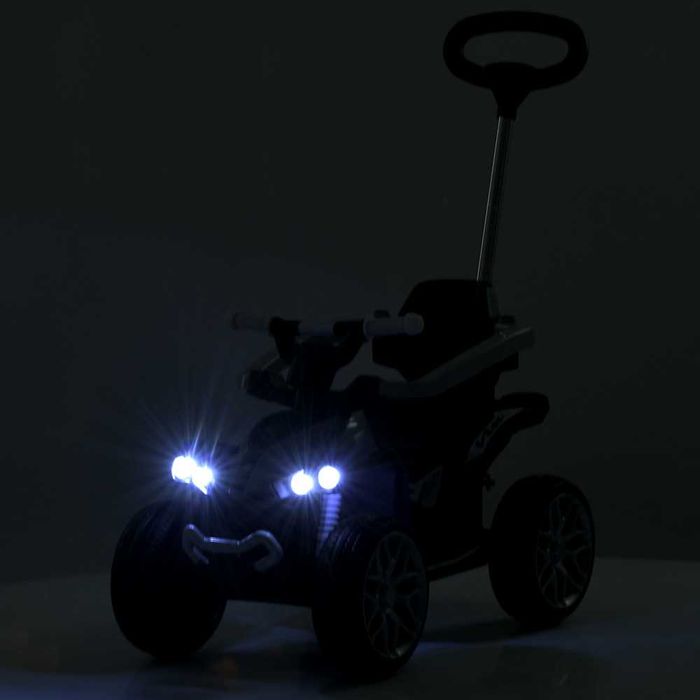 Детский электро квадроцикл с пультом и родительской ручкой Bambi Racer