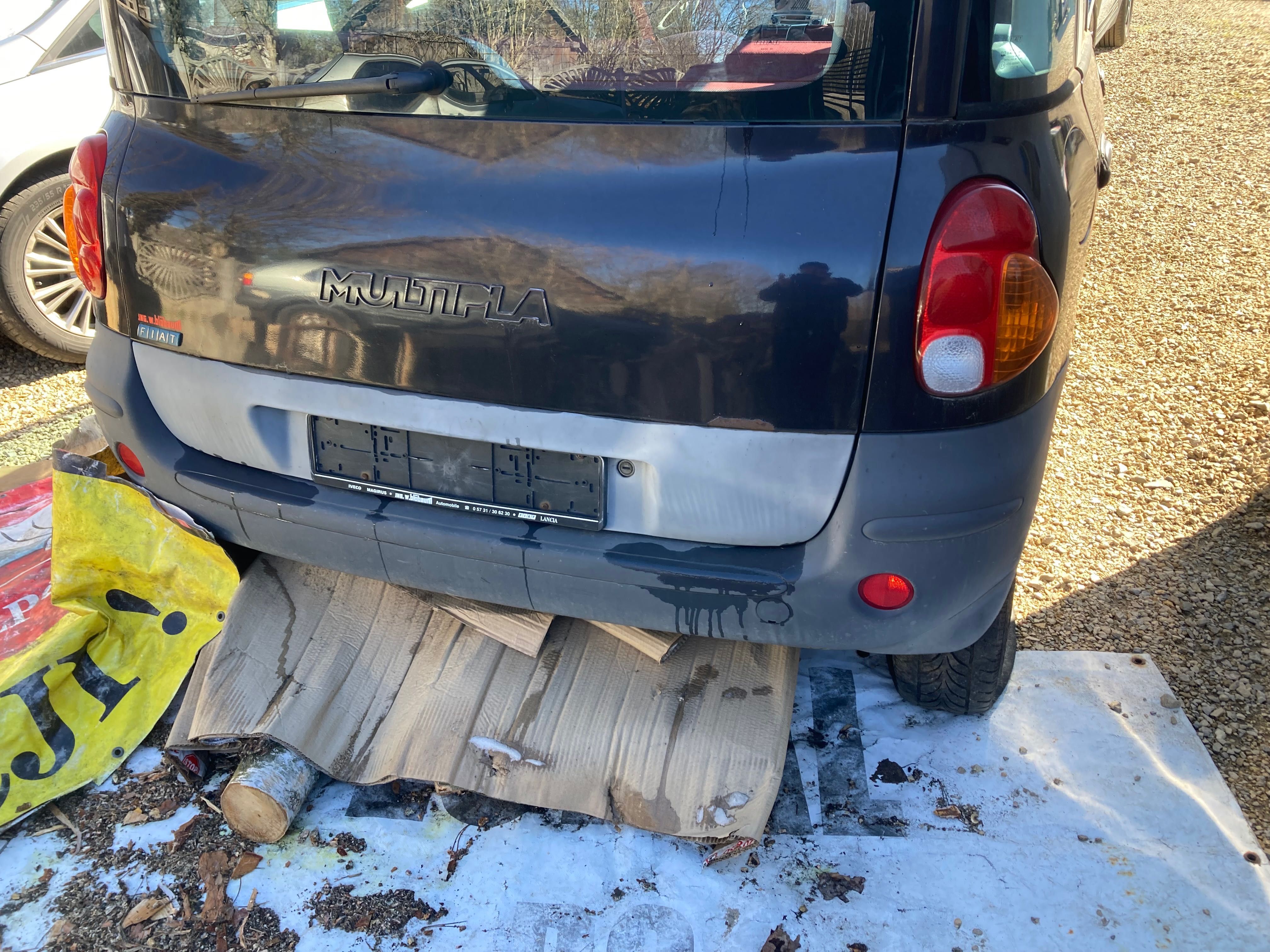 Fiat multipla 1.9 jtd maska zderzak błotnik silnik skrzynia