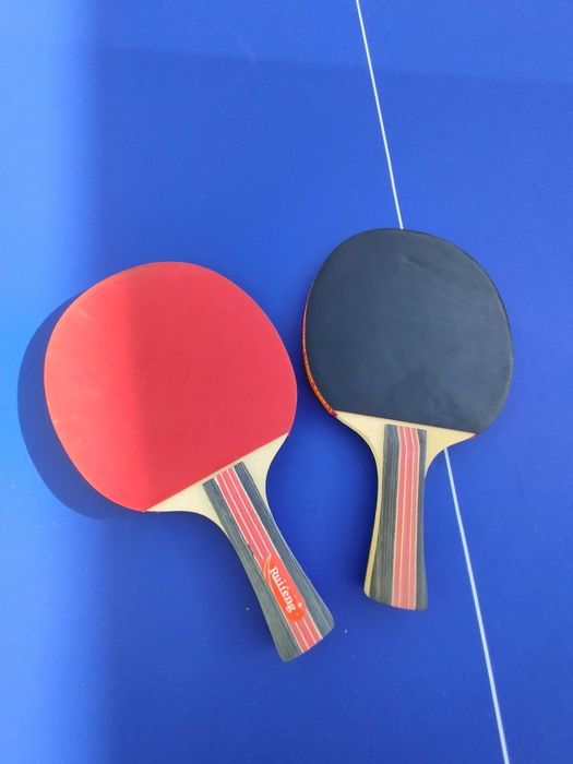 Conjunto de Ping Pong - 2 Raquetes + 8 Bolas
