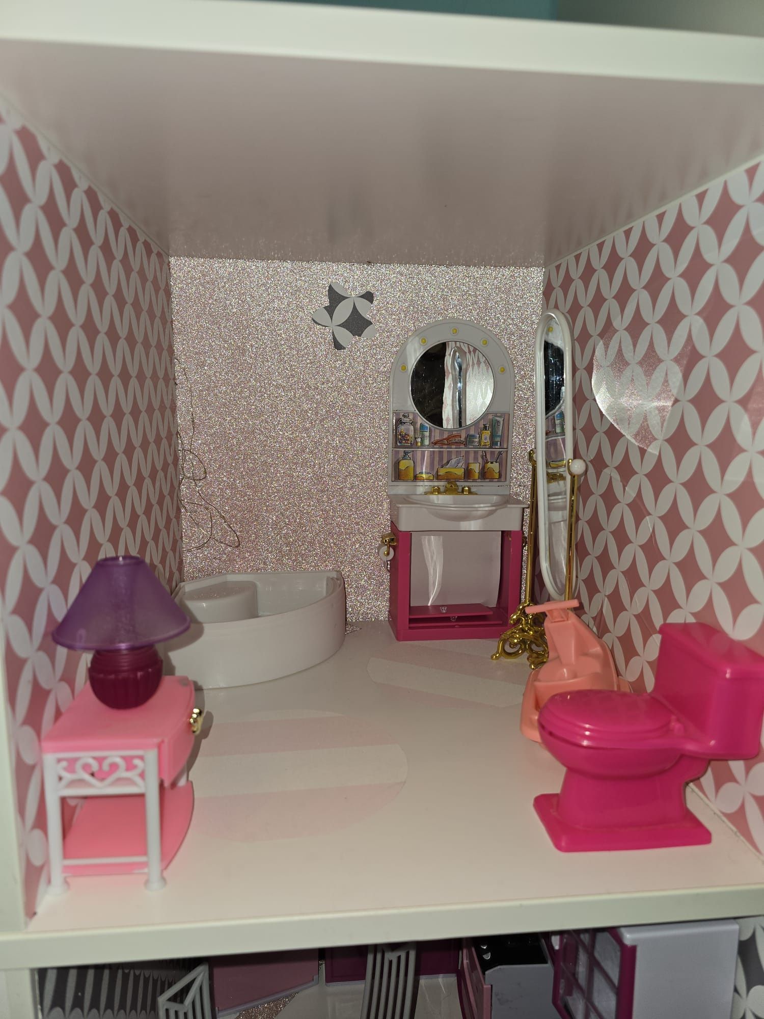 Domek dla lalek barbie regał kallax