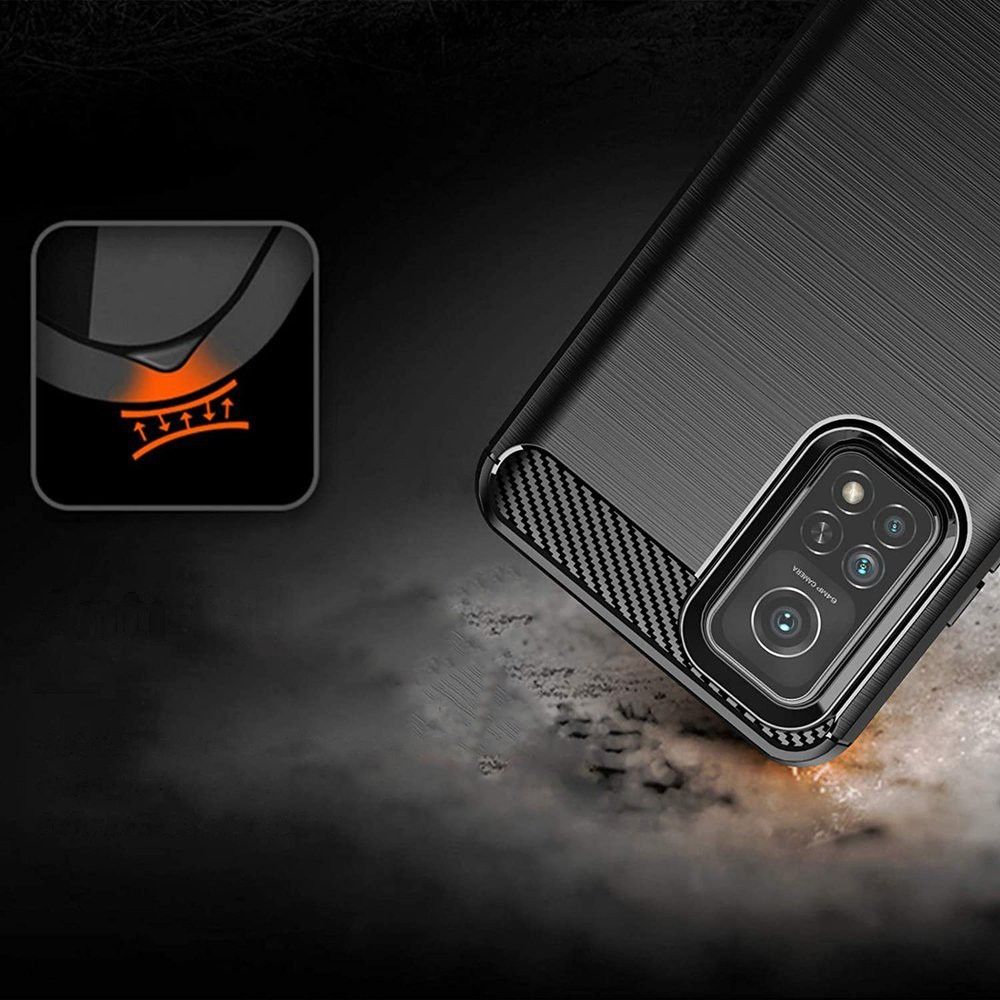 Etui CARBON do Xiaomi Mi 10T / Mi 10T Pro Black