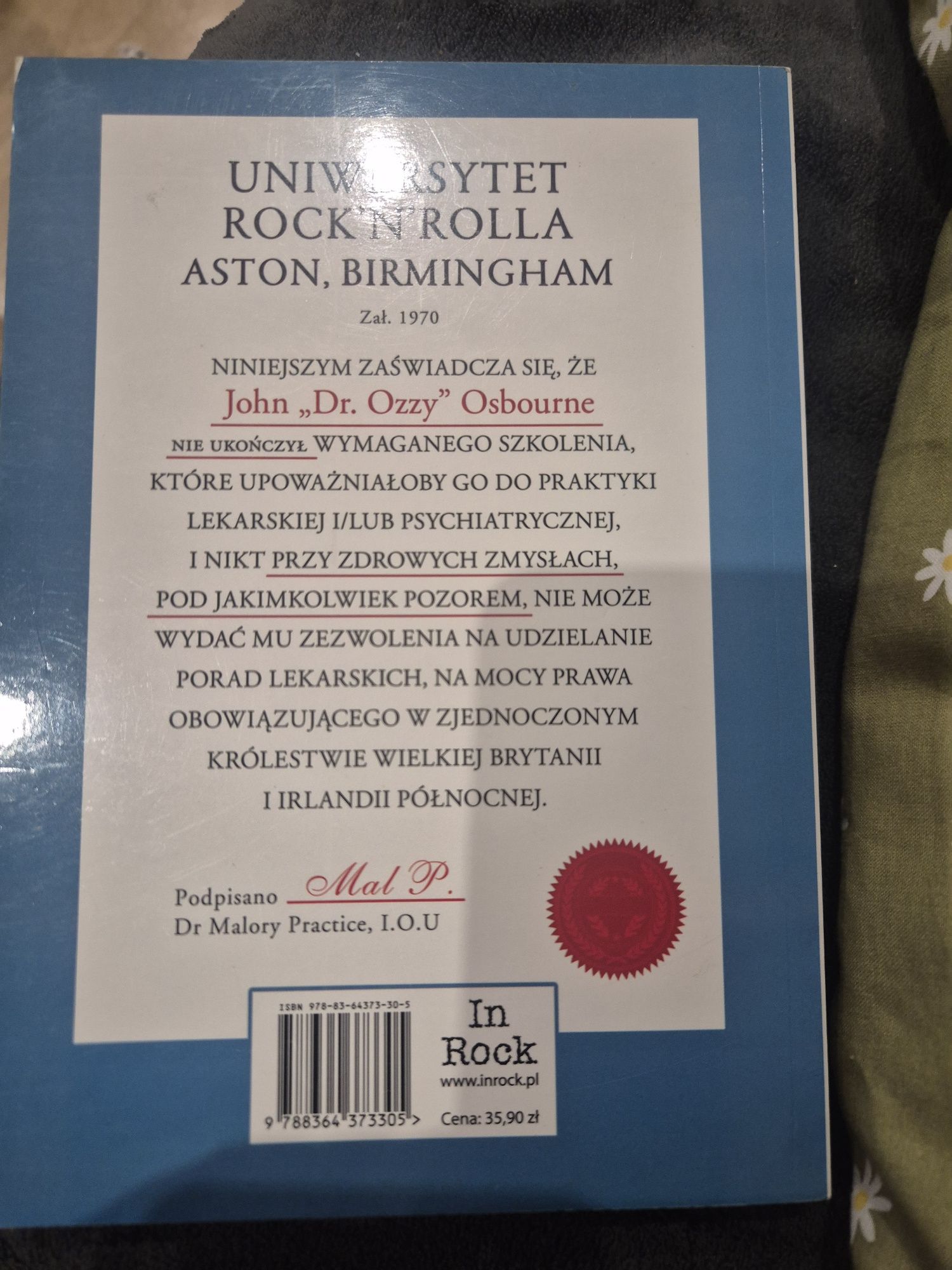 Zaufaj mi jestem dr Ozzy