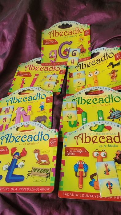 Teczka małego geniusza. Abecadło. 14 cześci