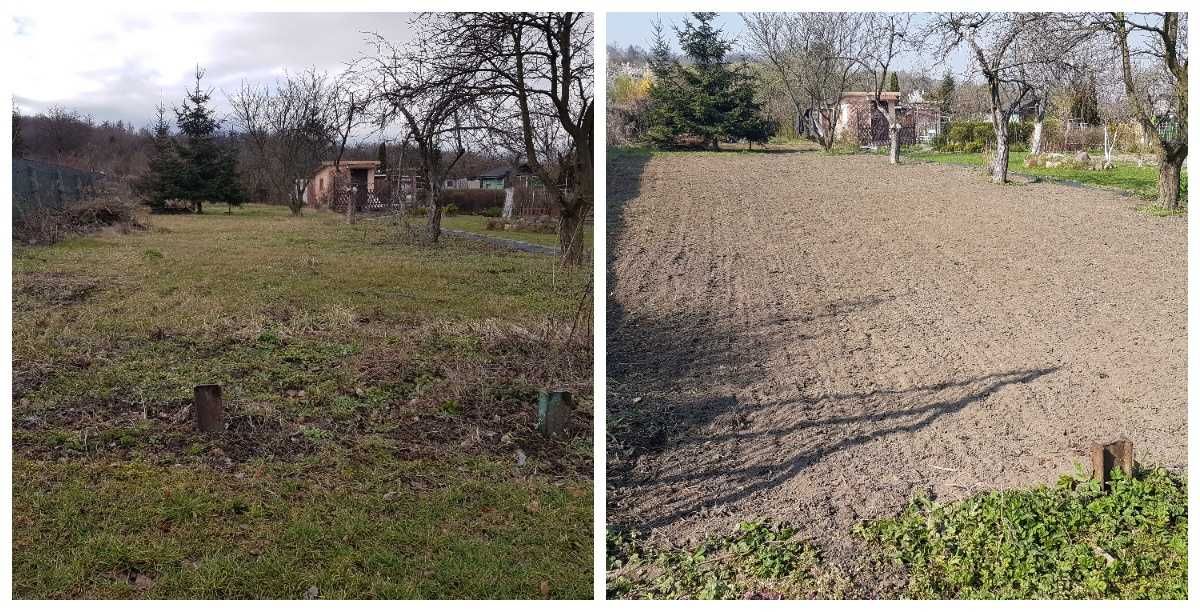 Usługa - glebogryzarka separacyjna Świebodzice, Wałbrzych, Świdnica.