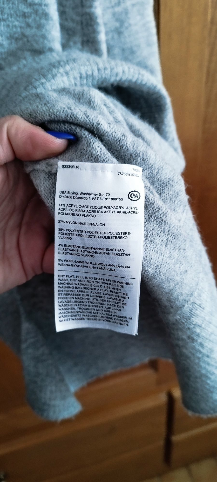 Vestido em malha