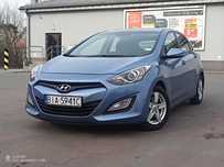 Hyundai i30 II 1.4B 100KM 2015r 54500 km navi kamera hak hatchb