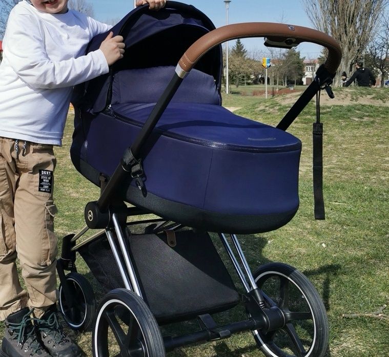 Wózek cybex Priam 2.0 indigo blue full zestaw