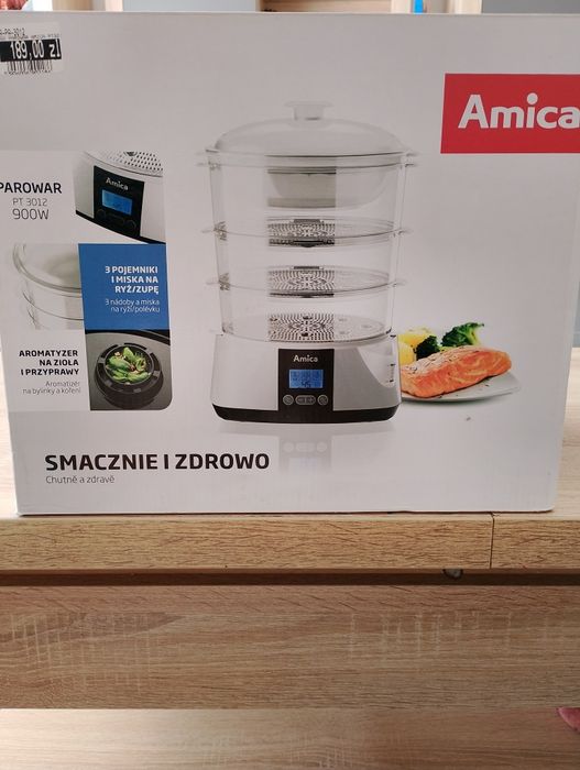 Parowar- firma Amica
