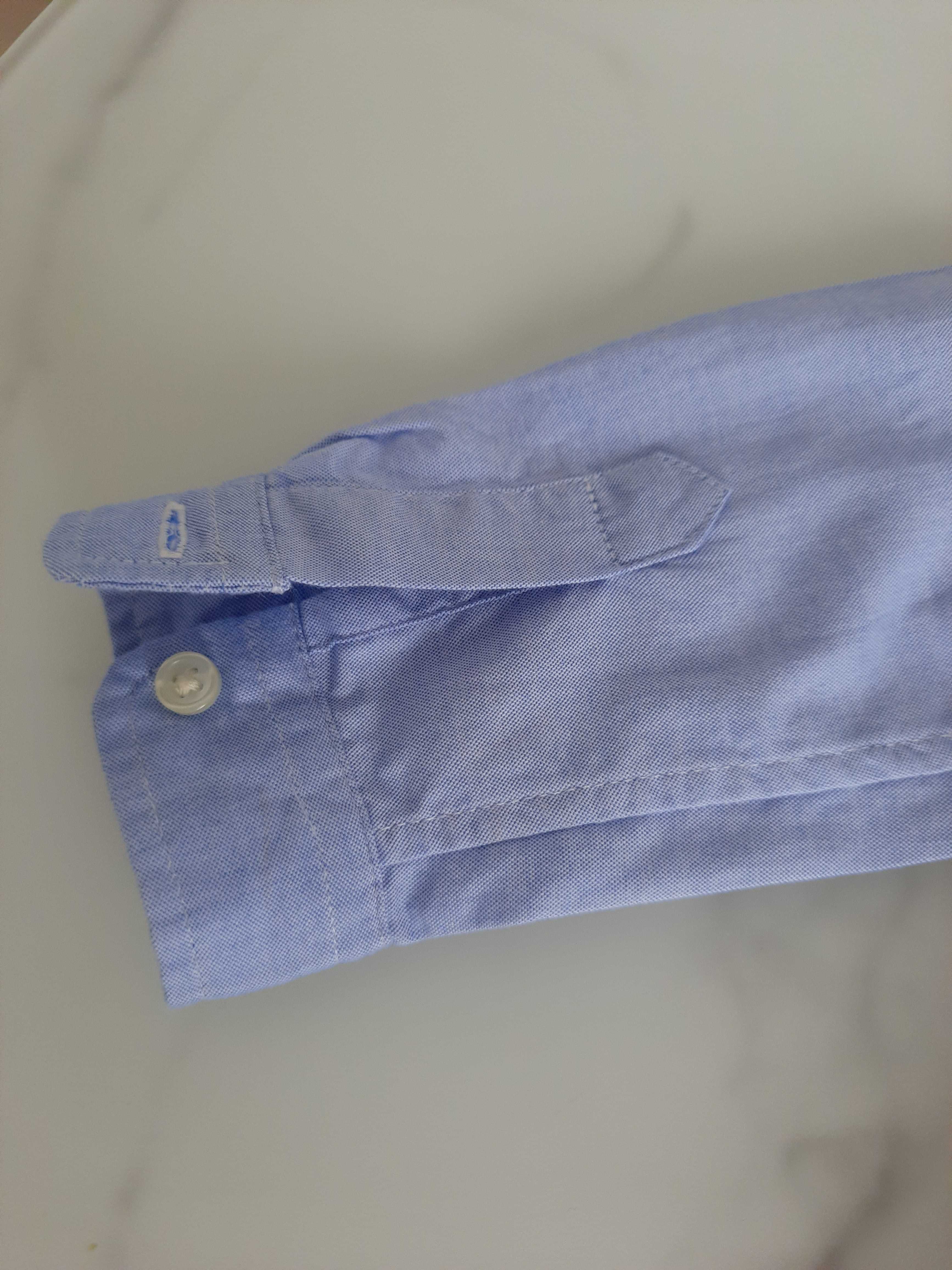 Koszula niemowlęca błękitna Polo Ralph Lauren rozmiar 74