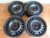 Felgi Stalowe 15'' 6x15 ET43 FIAT GRANDE PUNTO OPEL MERIVA A kpl.