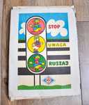 Puzzle Donald PRL - Znaki Drogowe Unikat!