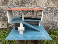 Garagem brincar anos 70 madeira
