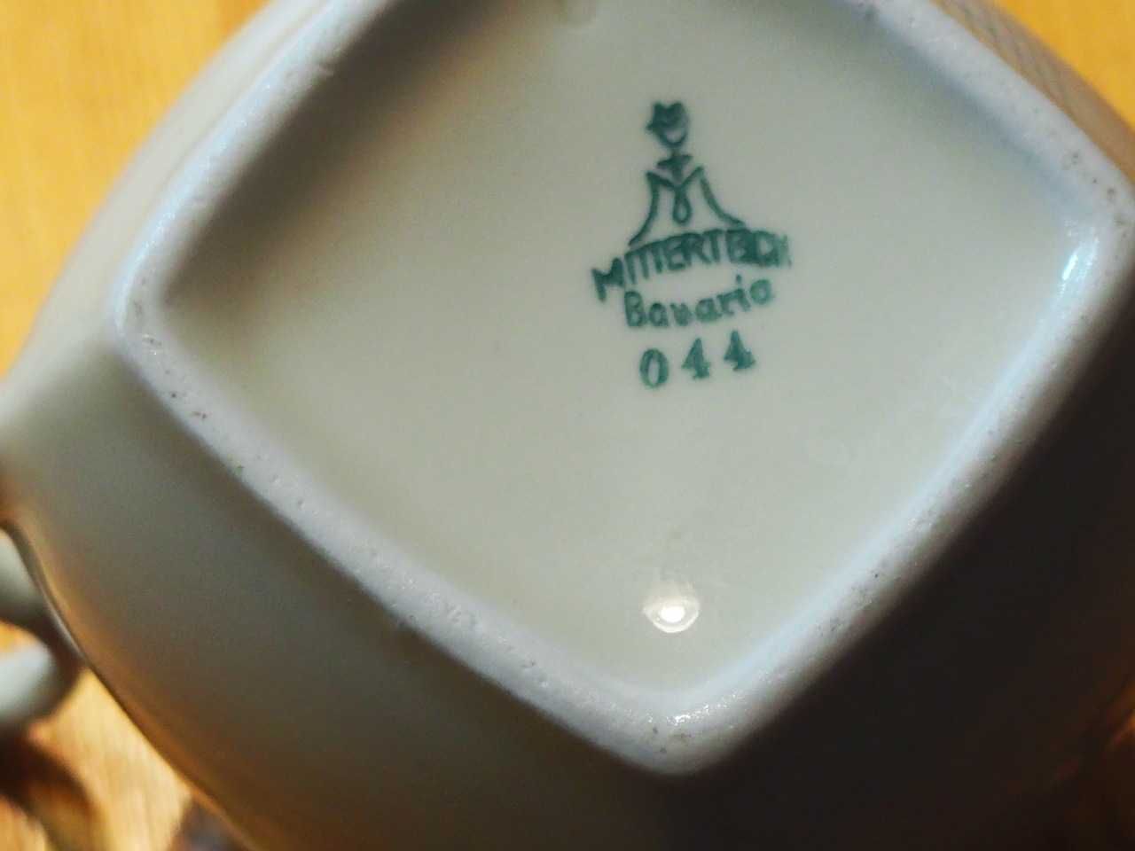 Porcelana Mitterteich . Serwis do mokki, art deco,lata, 30-40te.