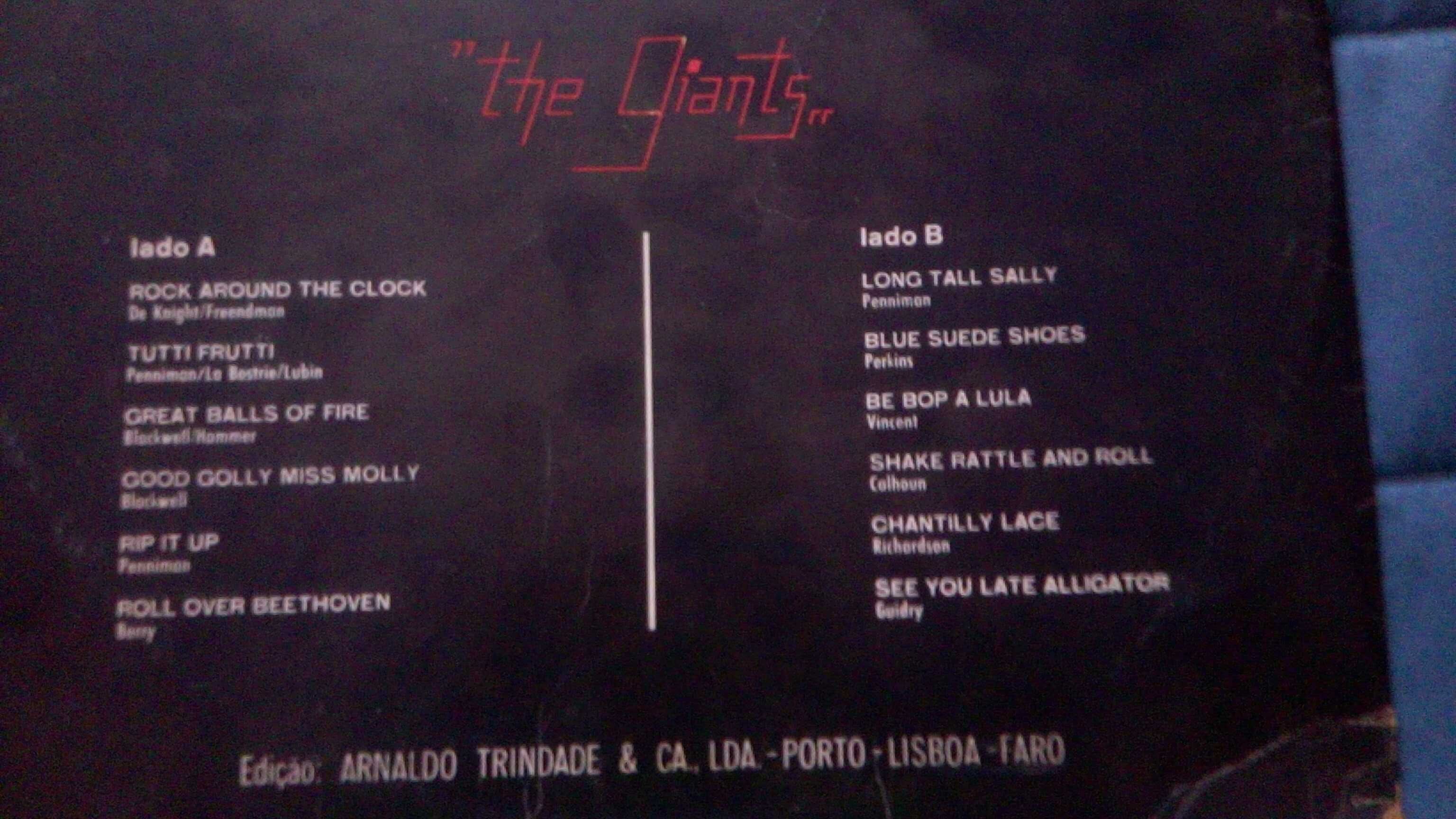 Disco em Vinil - Rock and Roll - The Giants