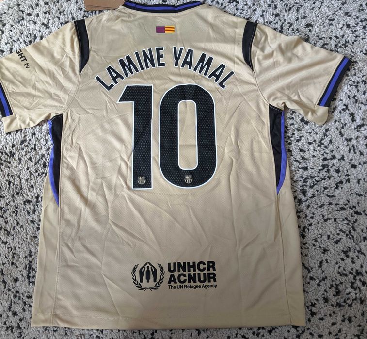 Koszulka wyjazdowa FC Barcelona 25/26 – Lamine Yamal 10 Rozmiar L