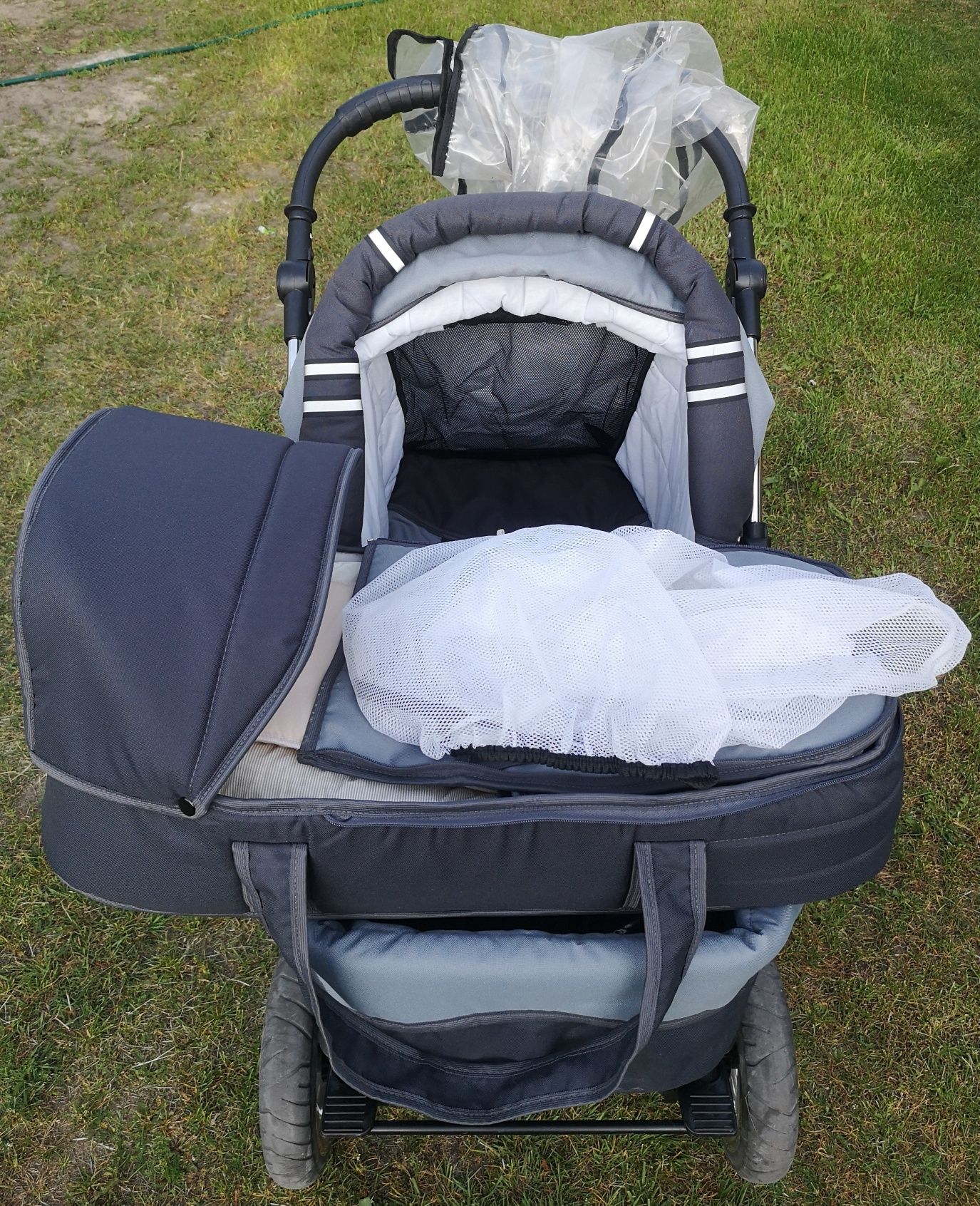 Baby-Merc Agat 2, wózek dla dziecka 2w1, stan idealny