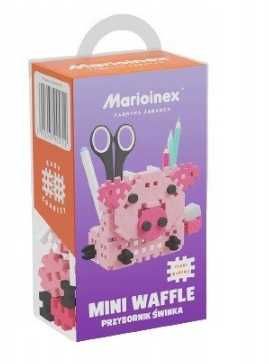 Marioinex Klocki 905722 Mini wafle PRZYBORNIK ŚWINKA 70 el